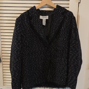 Sag Harbor Black and White Blazer